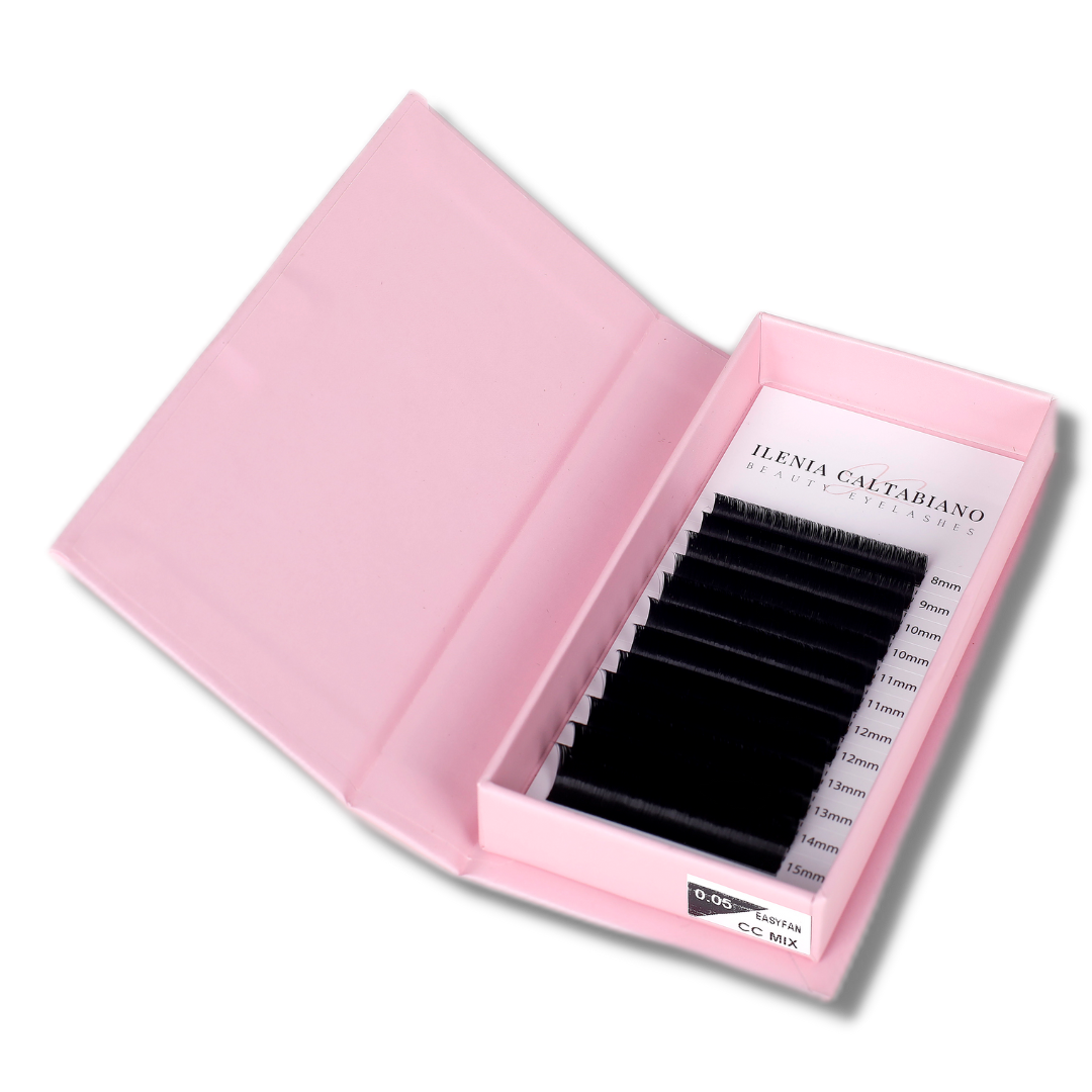 MIX 0.05 CC 8-15mm | EXTENSION CIGLIA EASY FAN